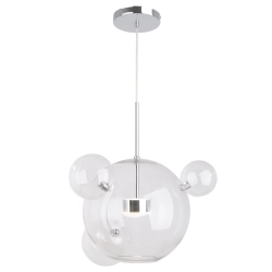 Multiverse lampa wisząca LED chrom 1+3, 338111-06 REALITY - zdjęcie produktu